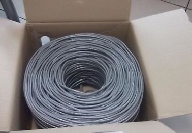 UTP CAT5E Network Cable 24 AWG Copper Clad Aluminum with PVC Jacket 100 MHz supplier