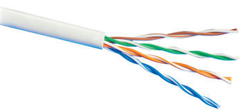 UTP CAT5E Network Cable 24 AWG Copper Conductor with LSZH / LSOH Jacket supplier