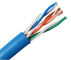 UTP CAT5E UL CMR 350 MHz 24 AWG Solid Bare Copper Conductor Network Cable supplier