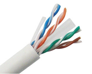 UL CMR Rated UTP CAT6 Network Cable 4 Pairs 23 AWG Solid Copper PVC Jacket supplier