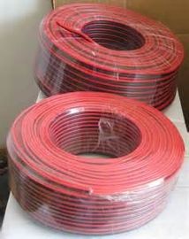 Figure 8 Speaker Cable 2 × 0.35mm2 Stranded Conductor in Red &amp; Black Jacket supplier
