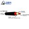 1/2&quot; RF Coaxial Cable with CCA Conductor Corrugated Copper Tube and PE Jacket supplier