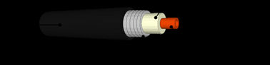 7/8" RF Coaxial Cable Smooth Copper Tube with Corrugated Aluminum Tube PE Jacket supplier